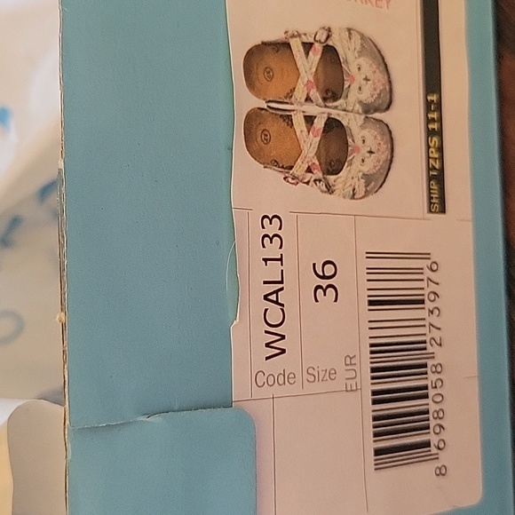 Calceo Owl clogs WCAL133 Women's sz 36 /US 5.5 NIB - Picture 8 of 8